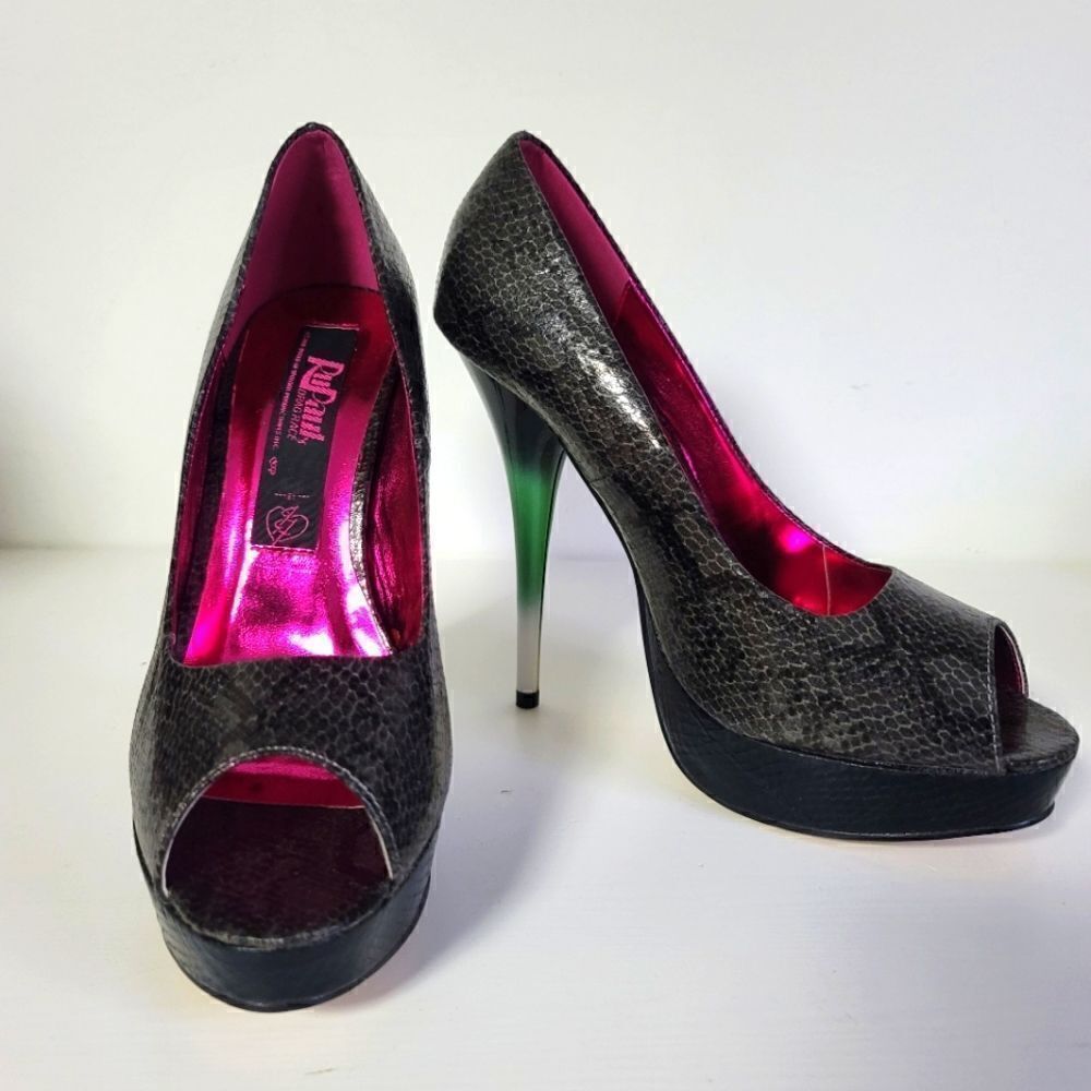 RuPaul drag race shoes by Iron Fist, 9